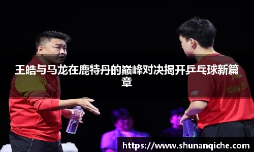 王皓与马龙在鹿特丹的巅峰对决揭开乒乓球新篇章